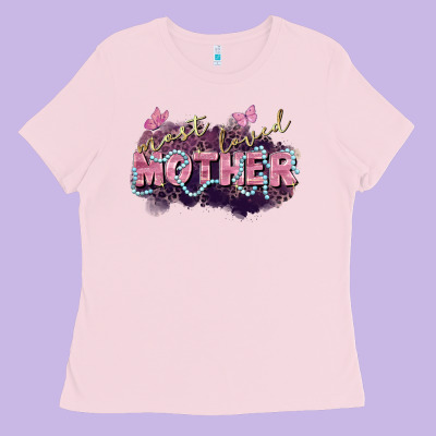 Most Loved Mother Mother's Day Ladies Tee Designed By Fadigitalartstudio