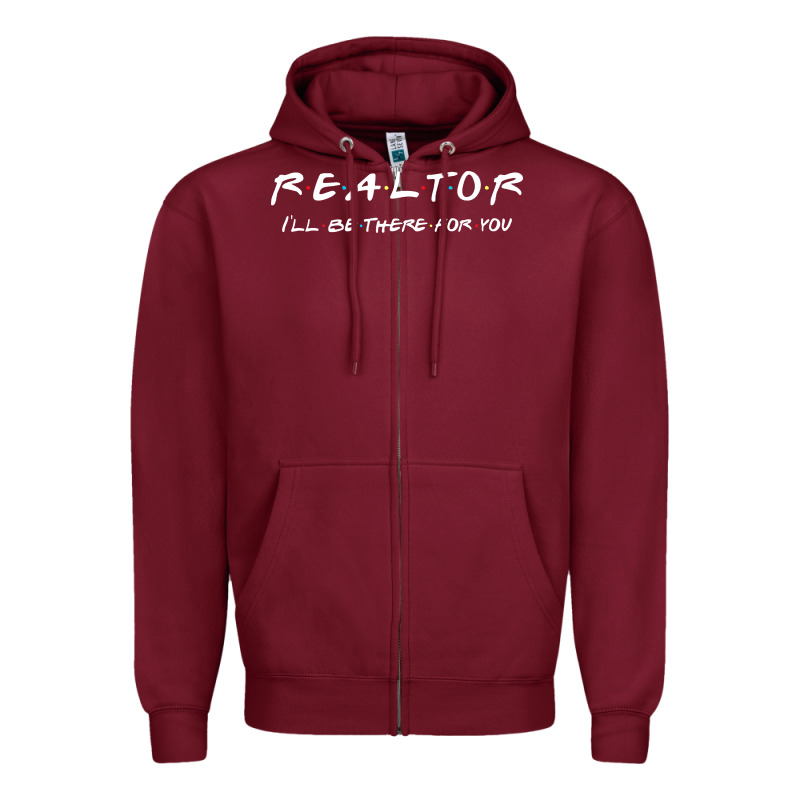 Realtor Zipper Hoodie by DesigneFamous | Teevron