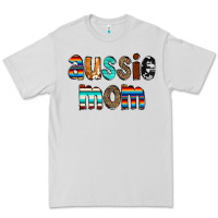 Dove Grey Aussie mom Premium Tee - CowCowDesign