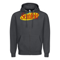Smoke seinfeld Zipper Hoodie - DesigneFamous