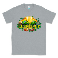 Heather Grey St. Patrick's Day American Football Classic Tee - HowdyJamesFarm