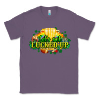 Lavender St. Patrick's Day American Football Classic Tee - HowdyJamesFarm