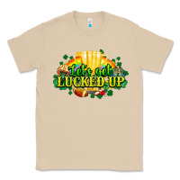 Mushroom St. Patrick's Day American Football Classic Tee - HowdyJamesFarm