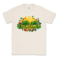 Natural St. Patrick's Day American Football Classic Tee - HowdyJamesFarm