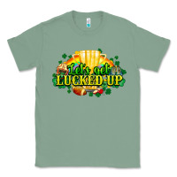 Sage St. Patrick's Day American Football Classic Tee - HowdyJamesFarm