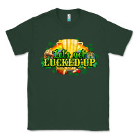 Sports Green St. Patrick's Day American Football Classic Tee - HowdyJamesFarm