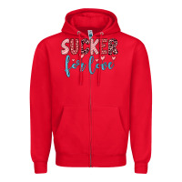 Red sucker for love Zipper Hoodie - JahusDesignShop