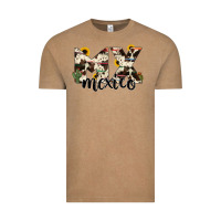 Mexico State Cowhide Serape Cactus Vintage Tee | Teevron