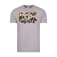Vintage Zinc mexico state cowhide serape cactus Vintage Tee - RanaPortraitStore