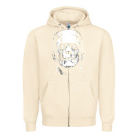 Sandshell frankenstein Zipper Hoodie - DesigneFamous