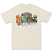 Bone Blessed Mama Premium Tee - CowCowDesign