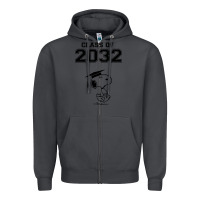 Smoke funny graduation class of 2032 Zipper Hoodie - DesigneFamous