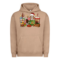 Pigment Burro Christmas coffee cups with Beagle Urban Hoodie - RanaPortraitStore