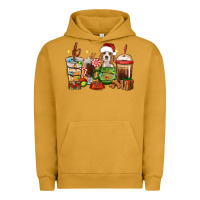 Pigment Peanut Butter Christmas coffee cups with Beagle Urban Hoodie - RanaPortraitStore