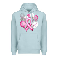 Blue Mist Balloons cancer ribbon Premium Hoodie - Artiststas