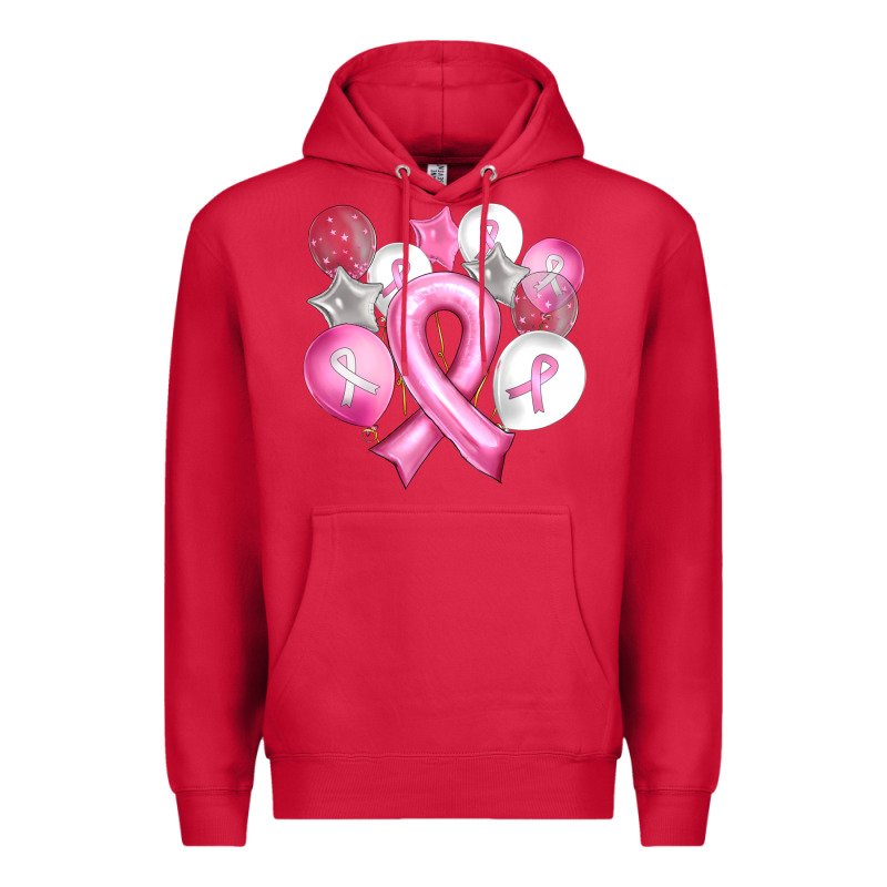 Balloons Cancer Ribbon Premium Hoodie by Artiststas | Teevron