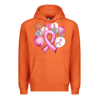 Carrot Balloons cancer ribbon Premium Hoodie - Artiststas