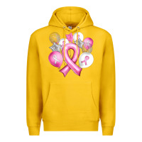 Lemon Balloons cancer ribbon Premium Hoodie - Artiststas