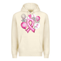 Sandshell Balloons cancer ribbon Premium Hoodie - Artiststas
