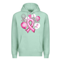 Seafoam Balloons cancer ribbon Premium Hoodie - Artiststas