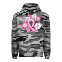 Slate Camo Balloons cancer ribbon Premium Hoodie - Artiststas