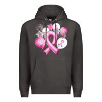 Smoke Balloons cancer ribbon Premium Hoodie - Artiststas