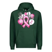 Sports Green Balloons cancer ribbon Premium Hoodie - Artiststas