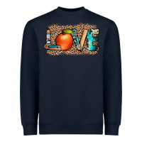 Navy love png Heavyweight Sweatshirt - JahusDesignShop