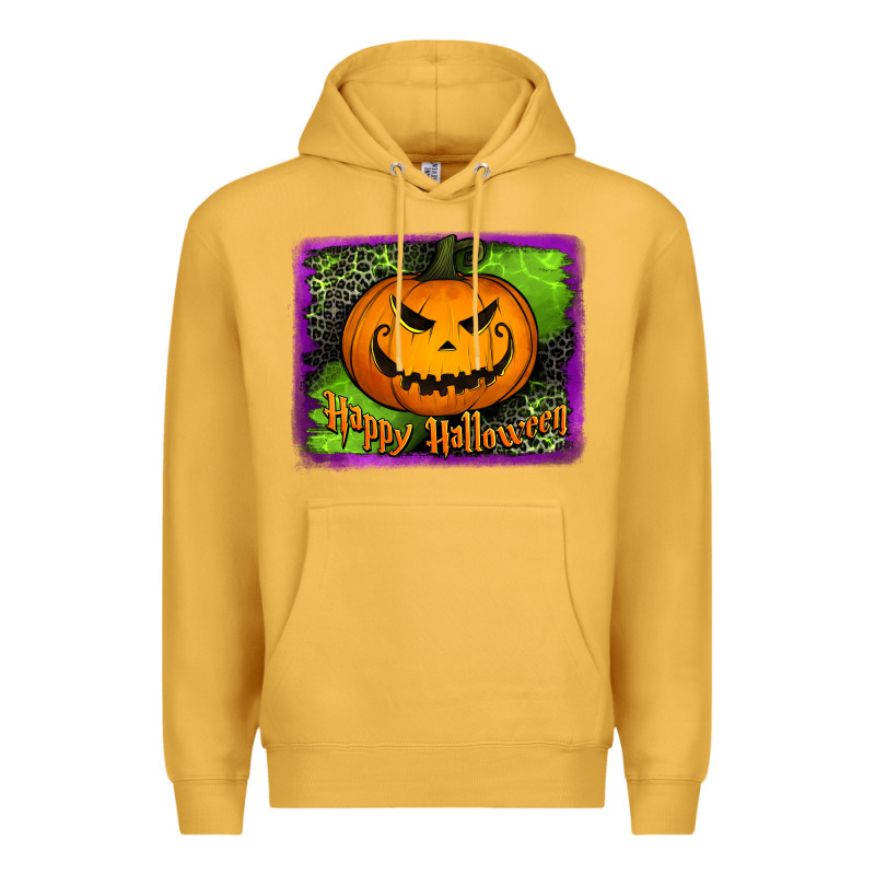 Happy Halloween Jack O' Lantern Pumpkin Premium Hoodie by Jasminsmagicworld | Teevron