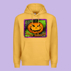 Happy Halloween Jack O' Lantern Pumpkin Premium Hoodie Designed By Jasminsmagicworld