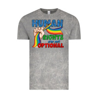 Cloud Rock Human Rights Are Not Optional Vintage Tee - BundleAndBundleShop
