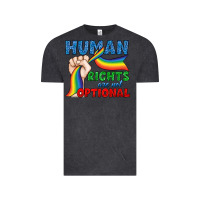 Vintage Black Human Rights Are Not Optional Vintage Tee - BundleAndBundleShop