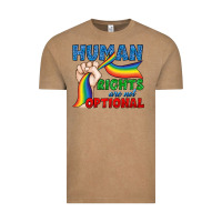 Vintage Coffee Human Rights Are Not Optional Vintage Tee - BundleAndBundleShop
