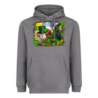 Storm St patrick's day cows Heavyweight Hoodie - RanaPortraitStore
