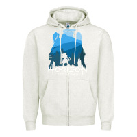 Oatmeal Heather horizon zero dawn Zipper Hoodie - DesigneFamous