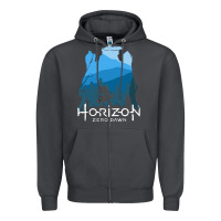 Smoke horizon zero dawn Zipper Hoodie - DesigneFamous
