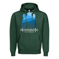 Sports Green horizon zero dawn Zipper Hoodie - DesigneFamous