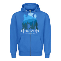 True Royal horizon zero dawn Zipper Hoodie - DesigneFamous