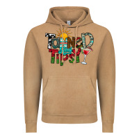 Vintage Camel Tanned And Tipsy Vintage Hoodie - CowhideDigitalArt