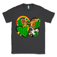 Smoke St. Patrick's Day hearts with leopard Classic Tee - HowdyJamesFarm