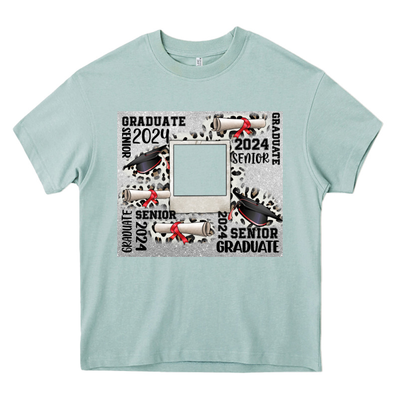 Senior 2024 Customizable Heavy Core Tee by CowGirlArtShop | Teevron