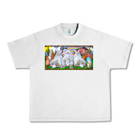 Lunar Rock Easter Bunnies Urban Heavy Tee - RanaPortraitStore