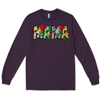 Plum floral animal print mama Long Sleeve Tee - CowhideDigitalArt