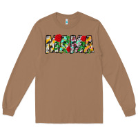 Toasted Coconut floral animal print mama Long Sleeve Tee - CowhideDigitalArt