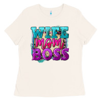 Bone Wife mom boss Mother's Day Ladies Tee - FaDigitalArtStudio