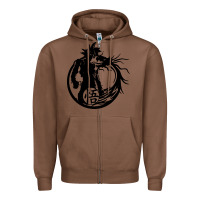 Chestnut goku super saiyan ultra dragon Zipper Hoodie - DesigneFamous
