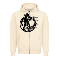 Sandshell goku super saiyan ultra dragon Zipper Hoodie - DesigneFamous