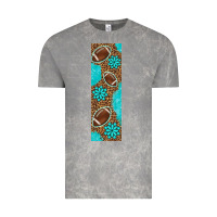 Cloud Rock american football with leopard pen wraps Vintage Tee - BundleAndBundleShop