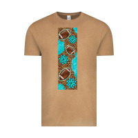 Vintage Camel american football with leopard pen wraps Vintage Tee - BundleAndBundleShop
