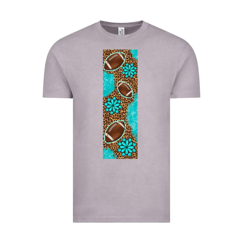 American Football With Leopard Pen Wraps Vintage Tee by BundleAndBundleShop | Teevron